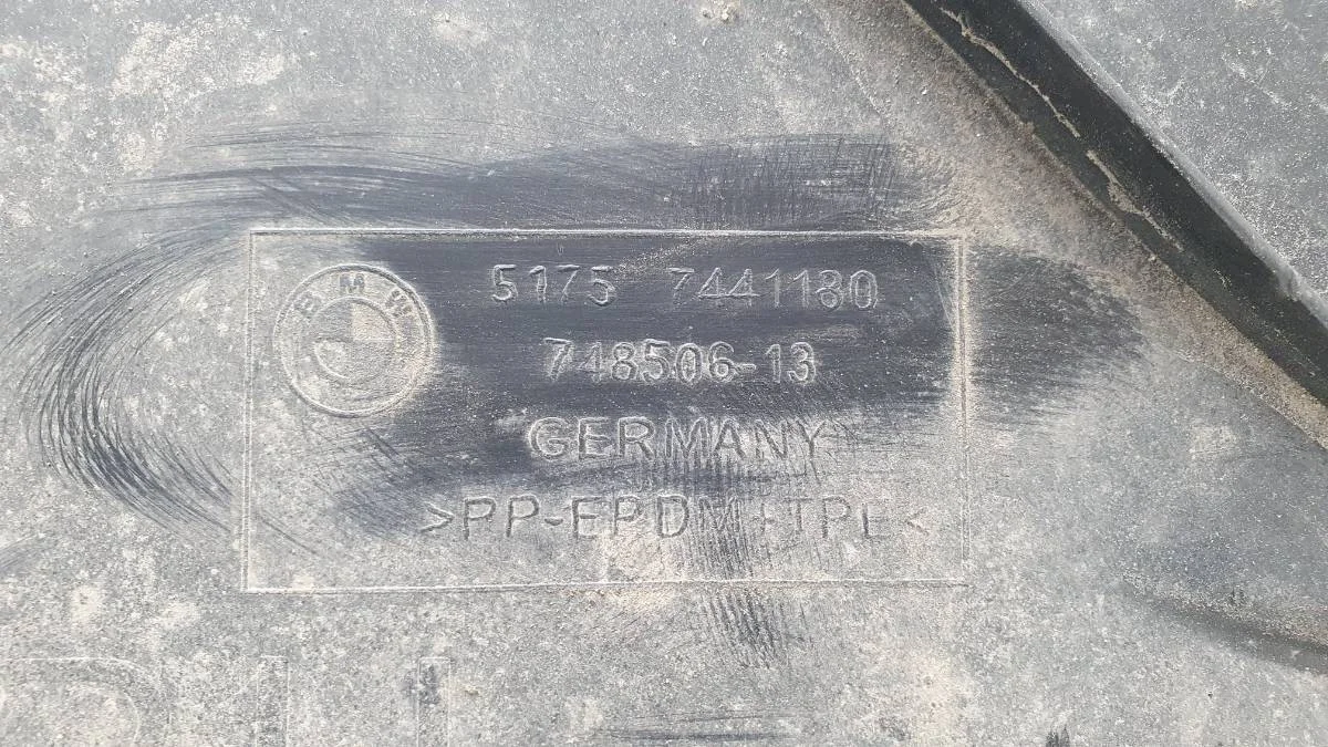 BMW 5 G31 Underkåpa Höger 7441180 image 3
