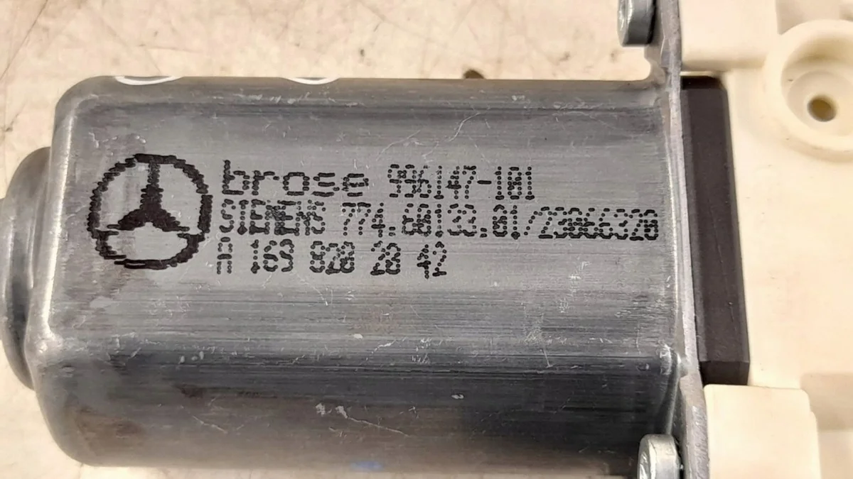 Fensterheber Motor Rechts Hinten Mercedes W245 image 3