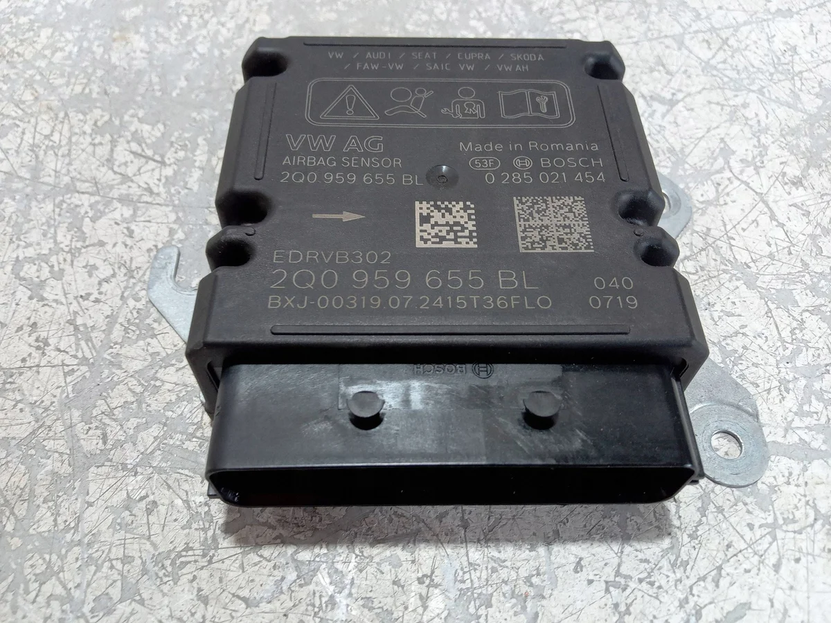 VW Polo VI Modul Sensor Krockkudde 2Q0959655BL