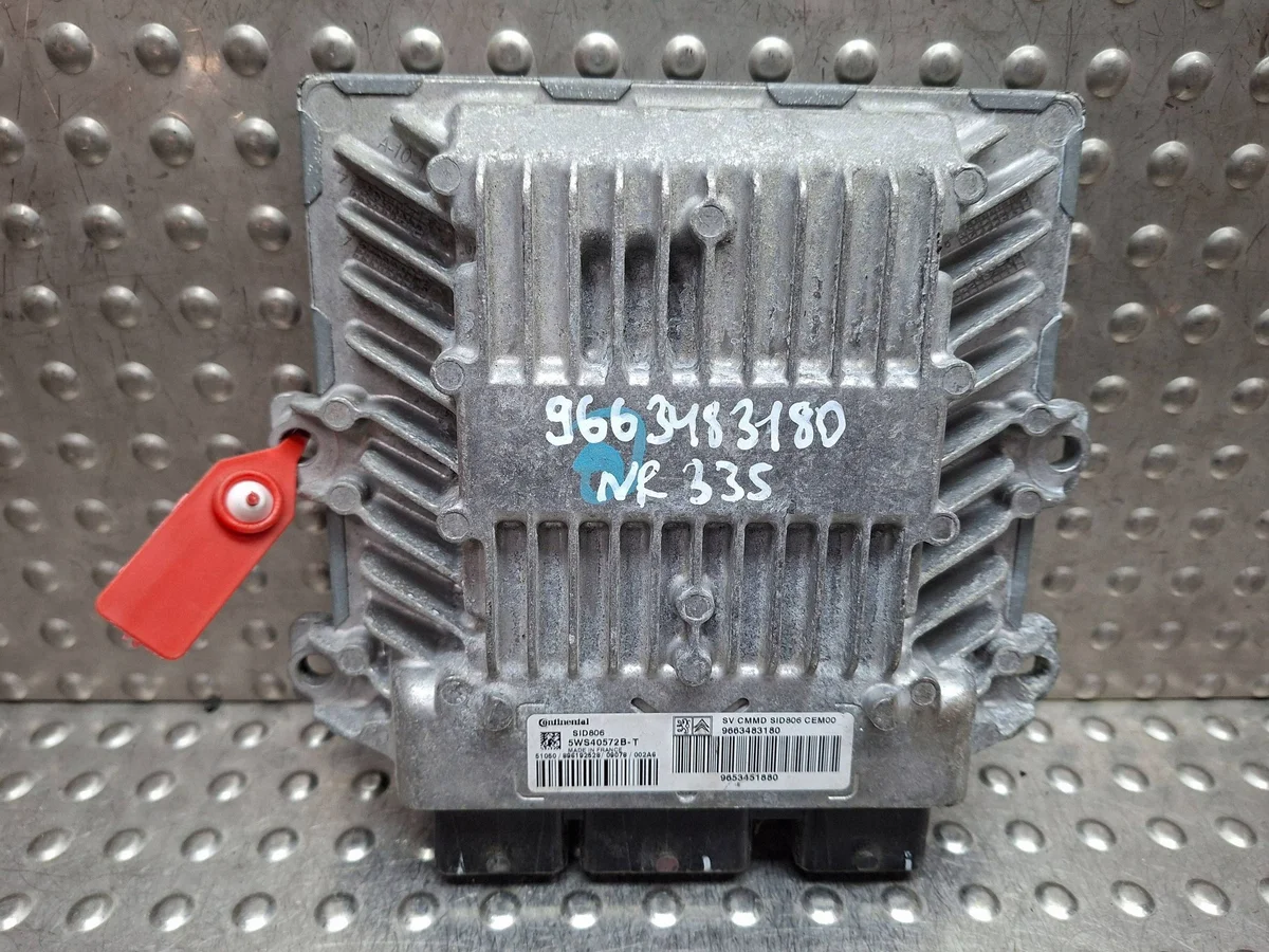 Motorcomputer 9653451880 Peugeot Citroen