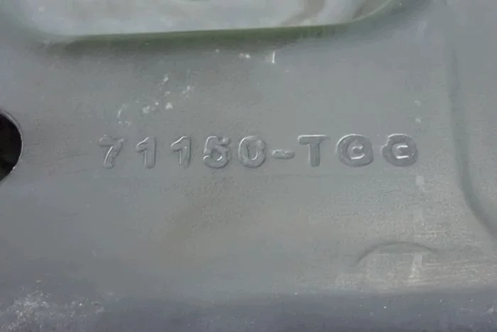 Refuerzo Parachoques Honda Civic X 71150-T00 image 4