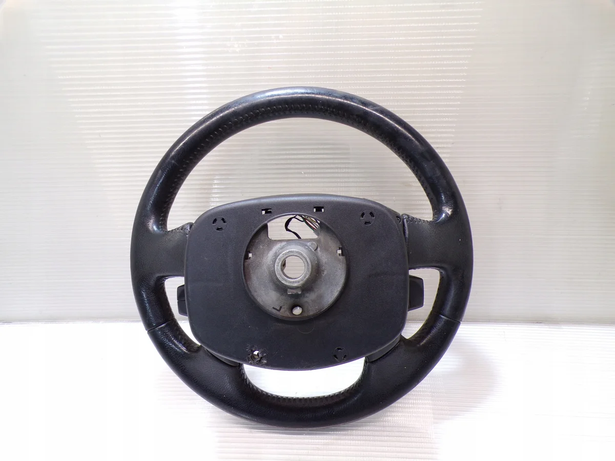 Used Multifunction Leather Steering Wheel image 6
