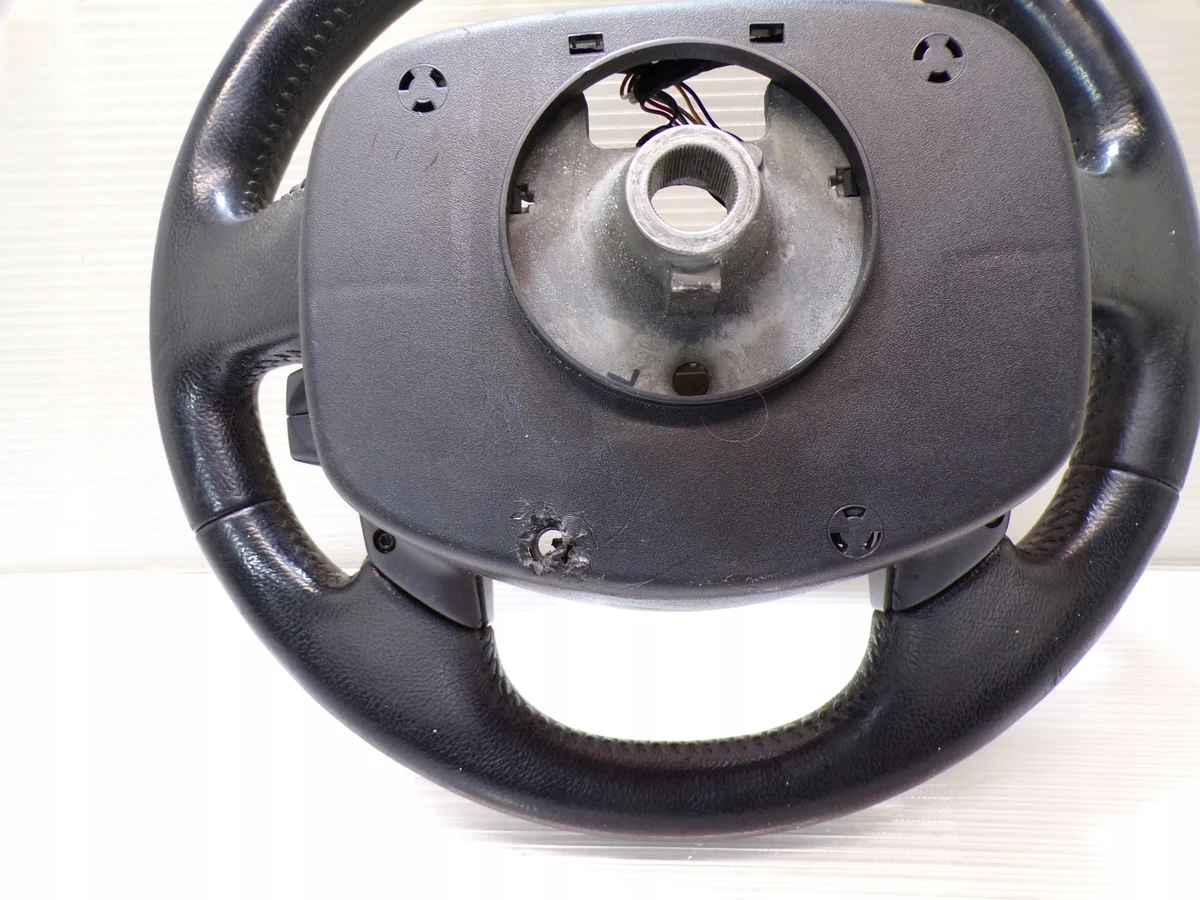 Used Multifunction Leather Steering Wheel image 7