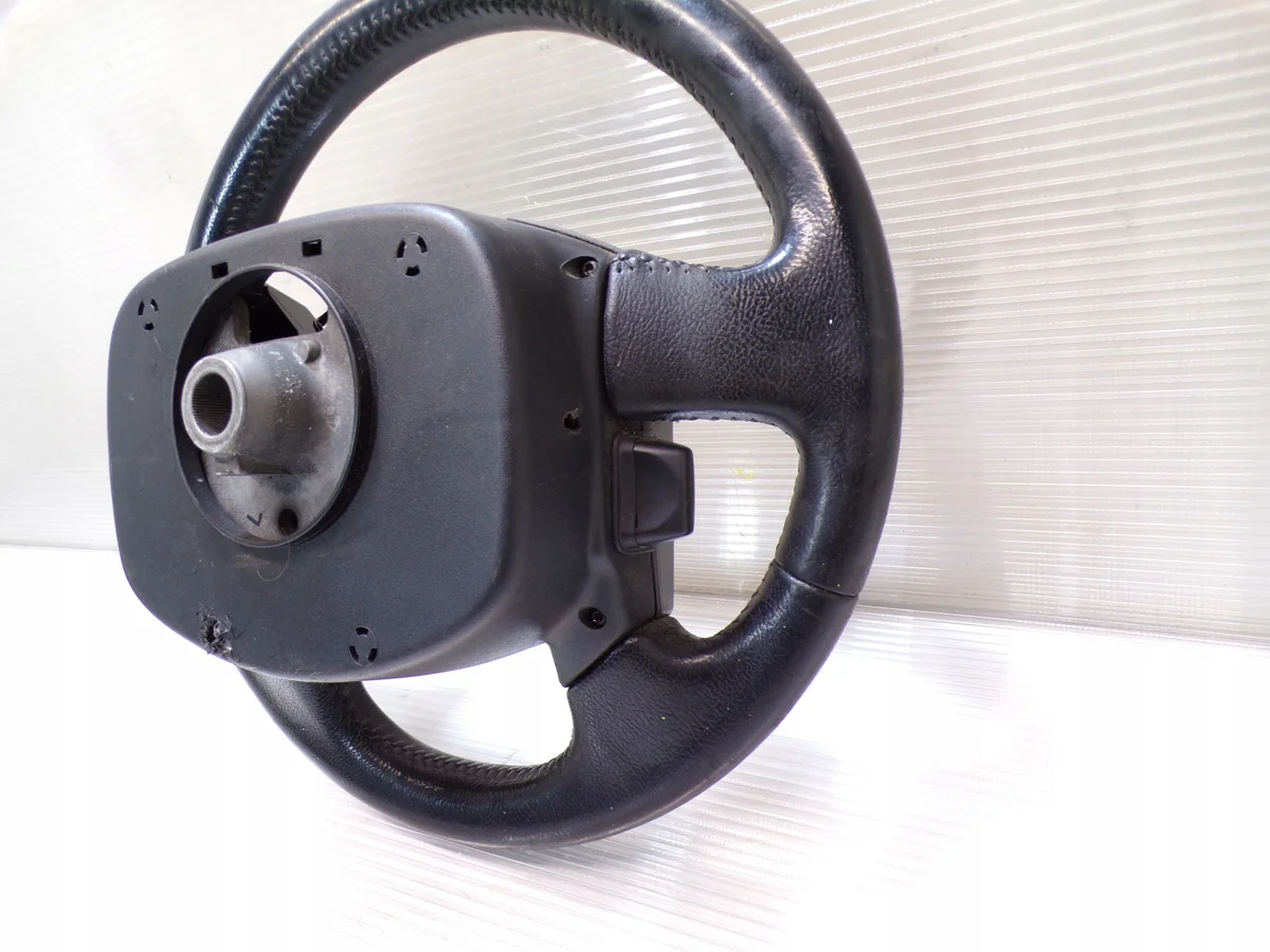 Used Multifunction Leather Steering Wheel image 8
