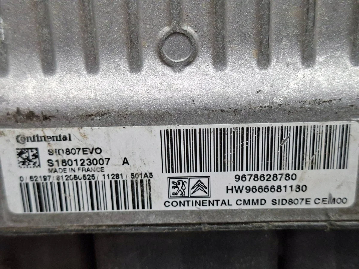 Engine Control Unit S180123007A 9678628780 image 5