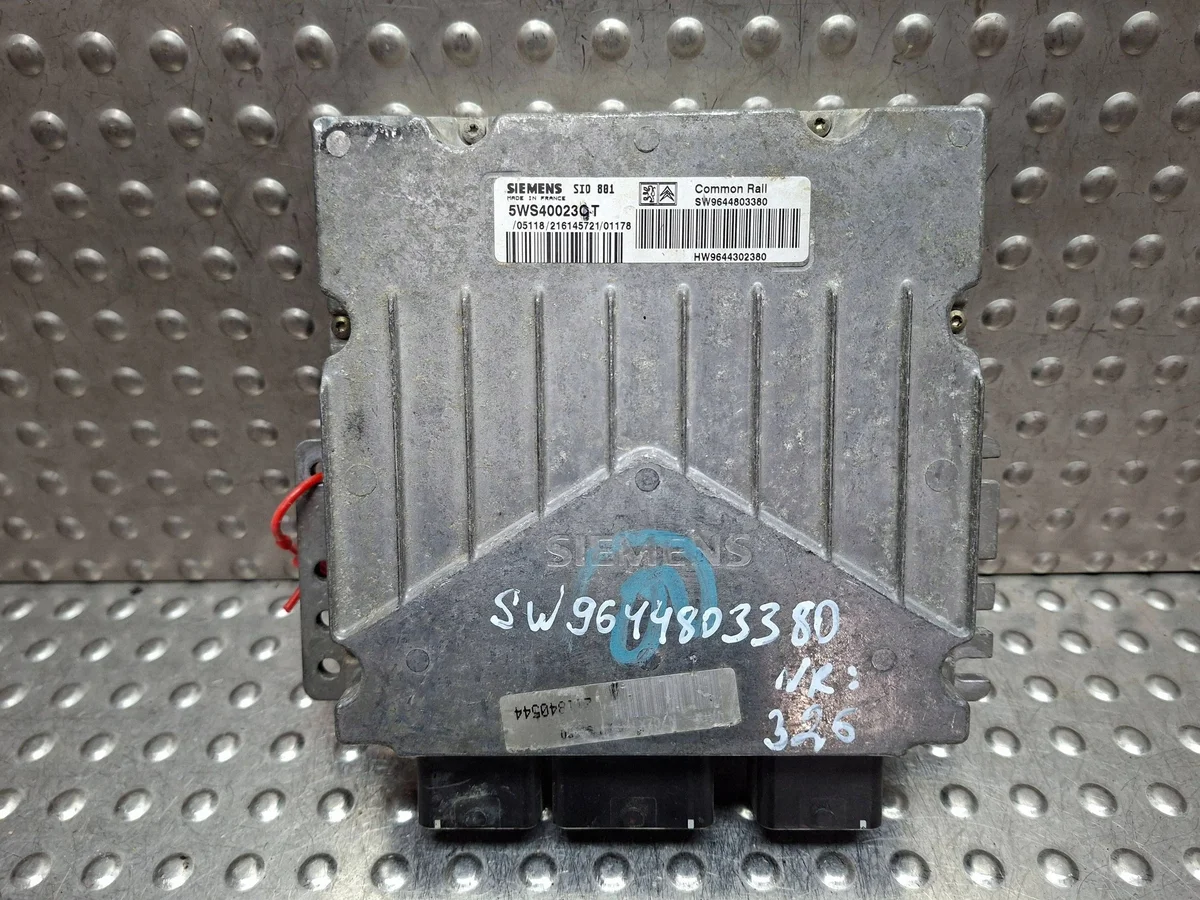 Ohjausyksikkö 9644302380 Peugeot Citroen 2.0 HDI