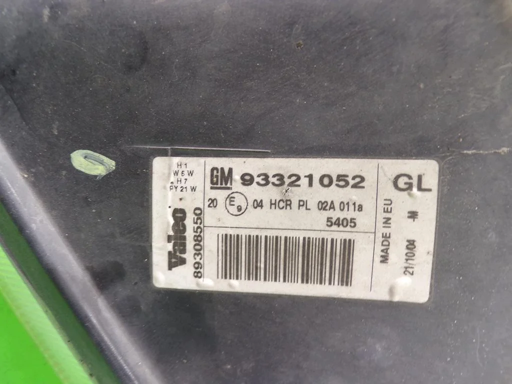 Opel Meriva A ajovalon vasen F-407006- image 4