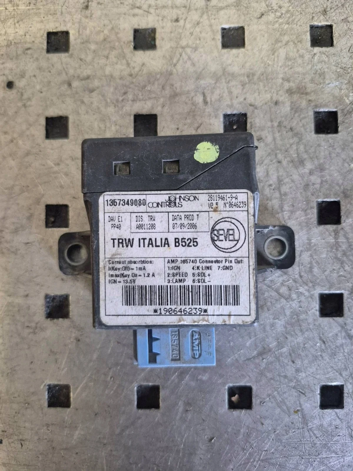 Fiat Ducato 2016 Module Stuurkolom 1357349080