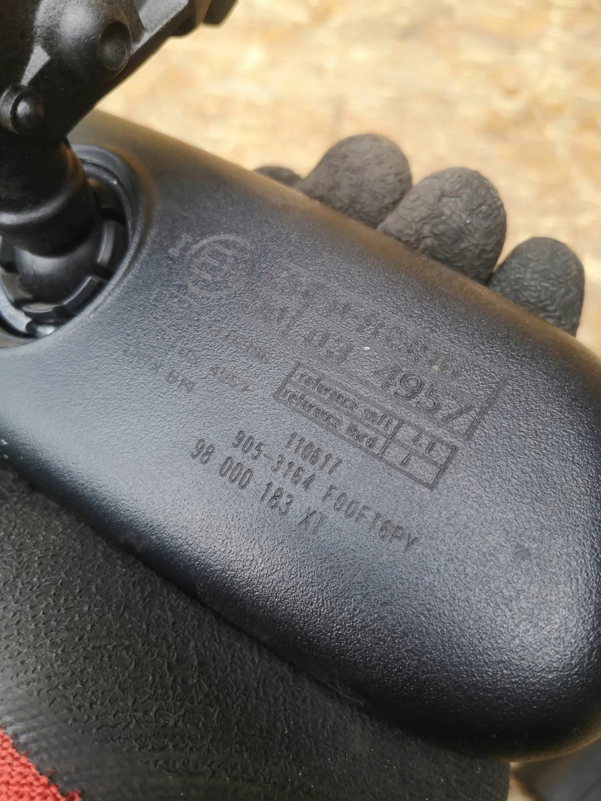Peugeot 308 T9 Espelho Interior Carcaça 98000183XT image 3