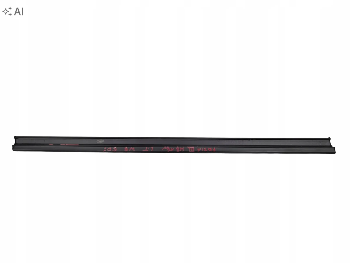 Joint de vitre arrière gauche Skoda Fabia 15-17