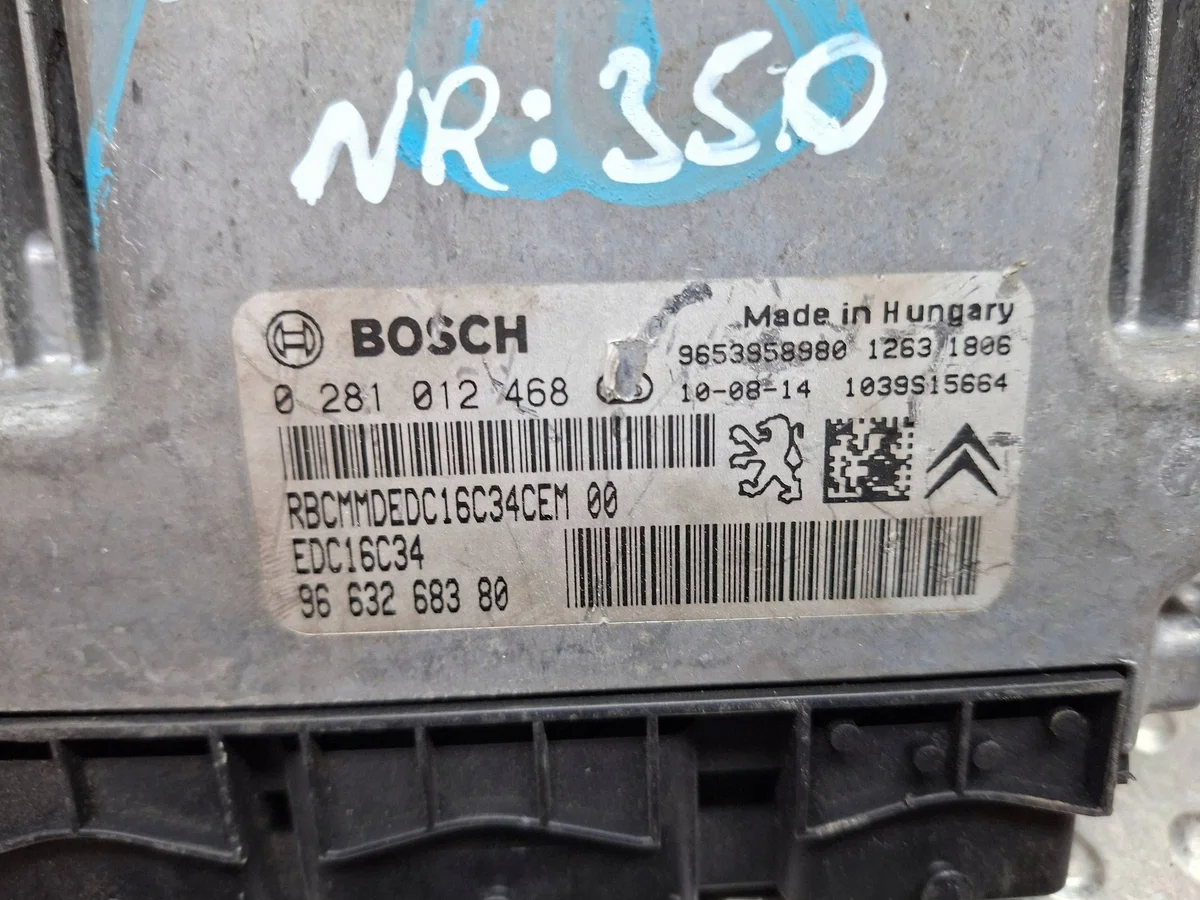 Engine Control Unit 0281012468 for Citroen Peugeot