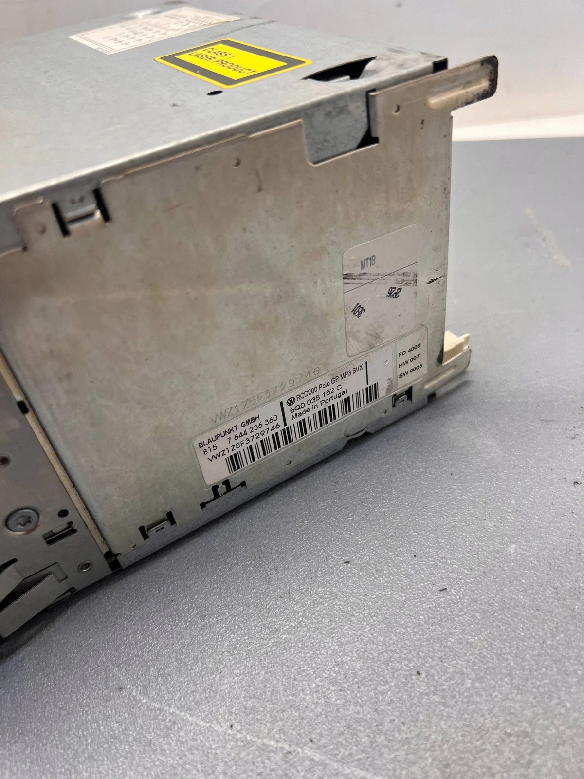 Radio CD VW Polo IV 2001-2009 6Q0035152C image 3