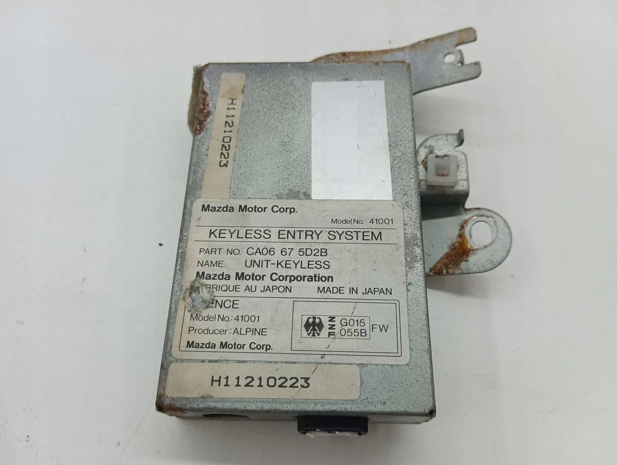 Mazda Xedos 6 1997 computer CA06675D2B