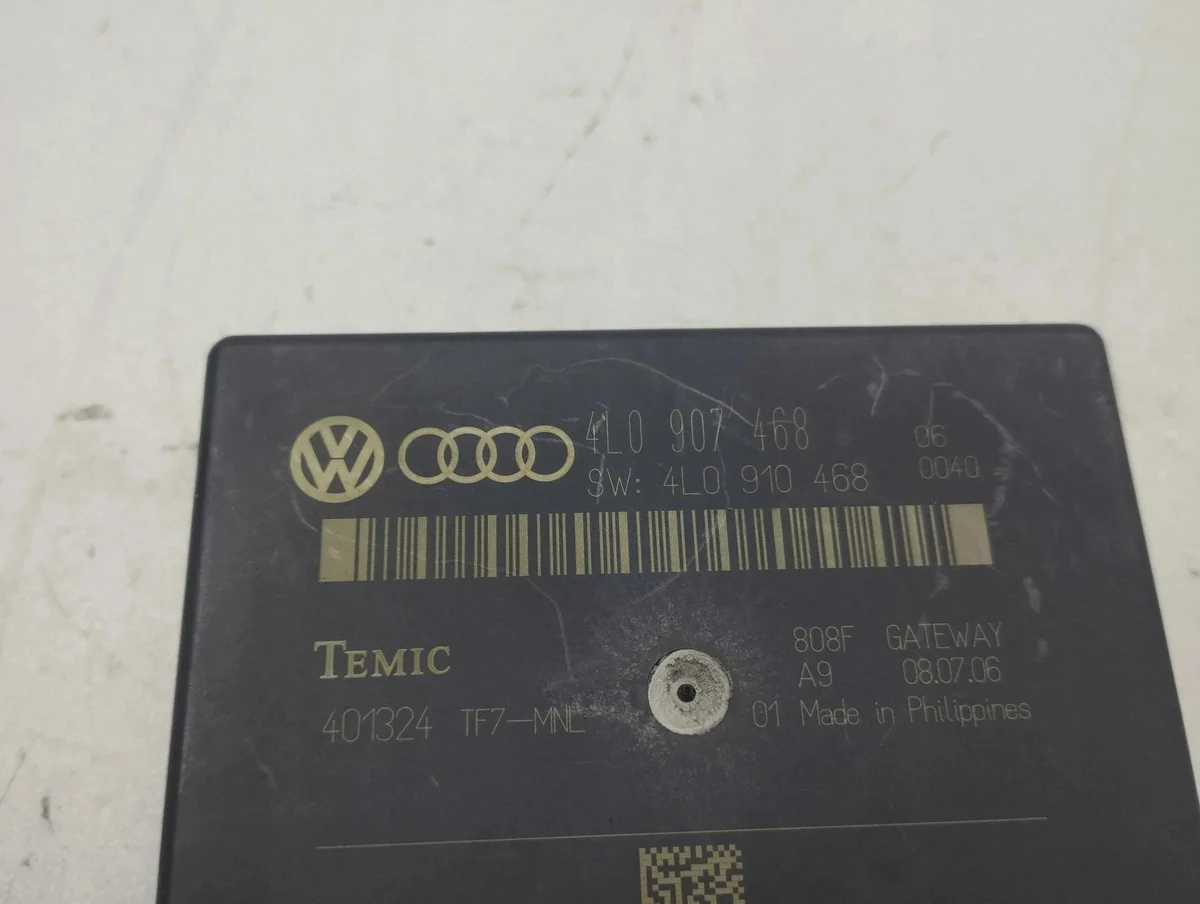 Audi Q7 4L 2006 Módulo Controle 4L0907468 image 3