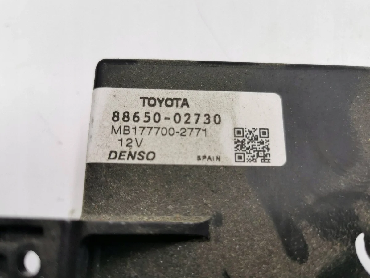 Toyota Auris 2012 Computer Module 8865002730