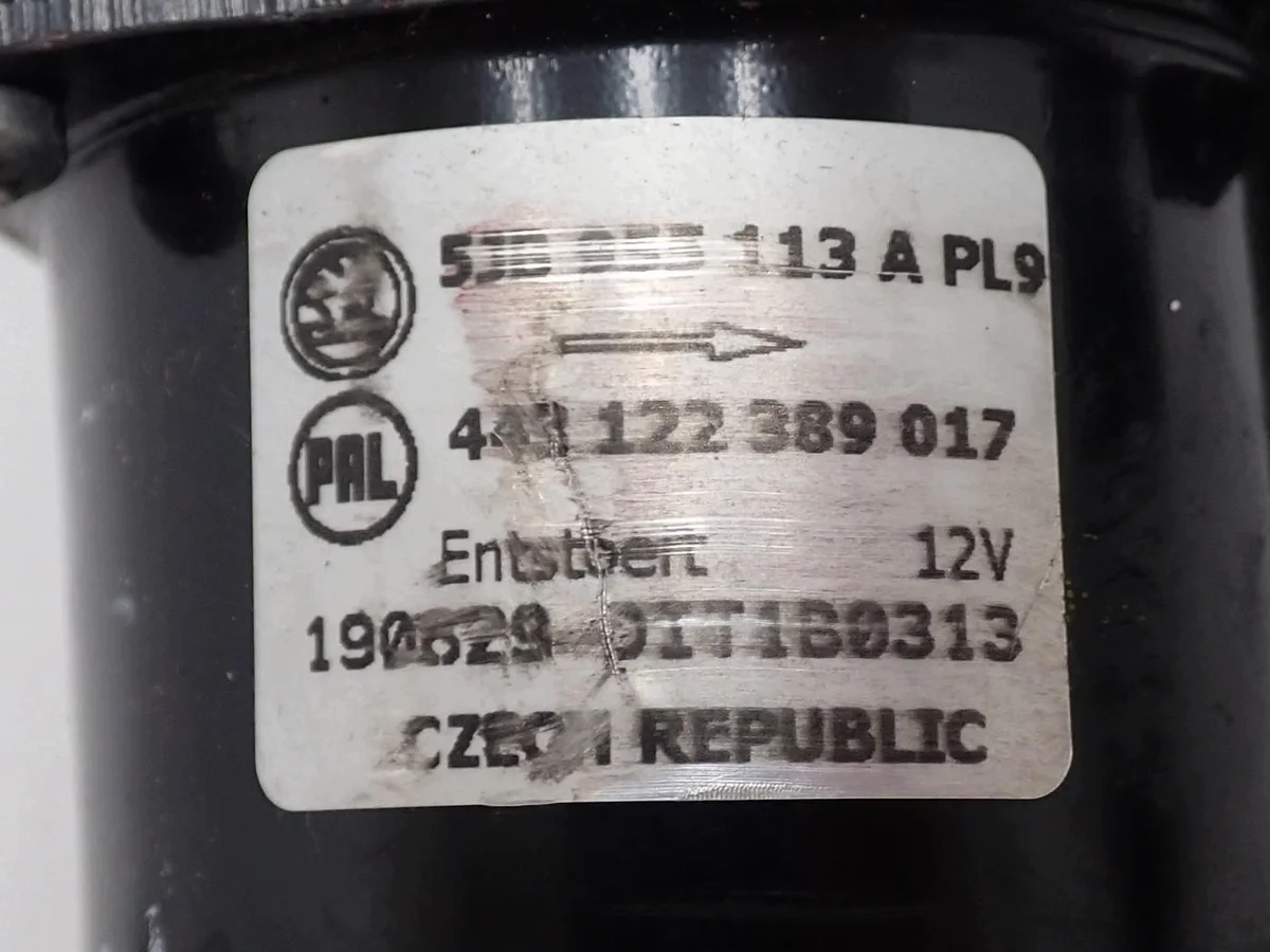 Mecanismo Limpiaparabrisas Skoda Fabia III 5JB955113 image 3