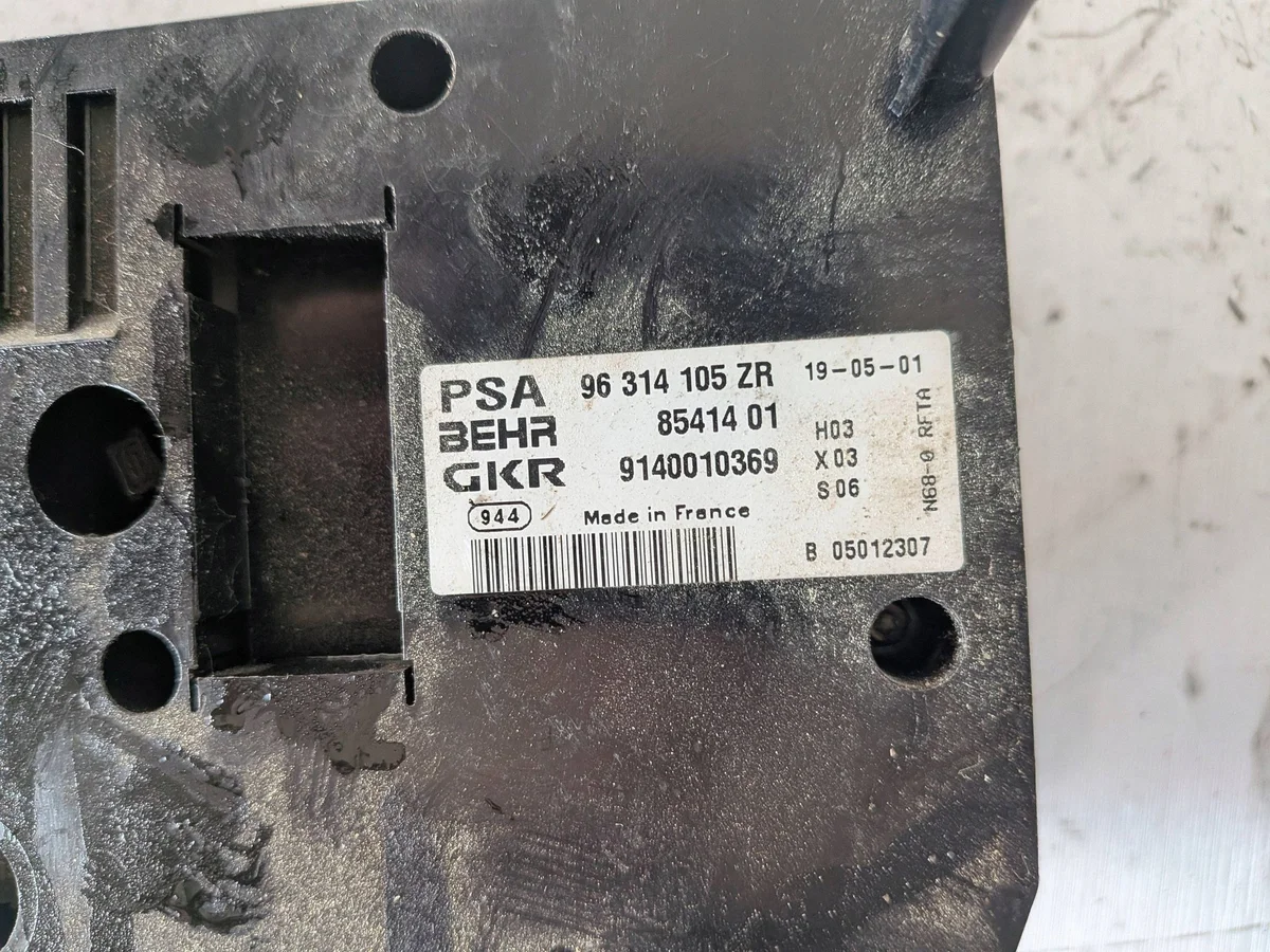 2005 Citroen Xsara Picasso Klimatpanel 96314105ZR image 4