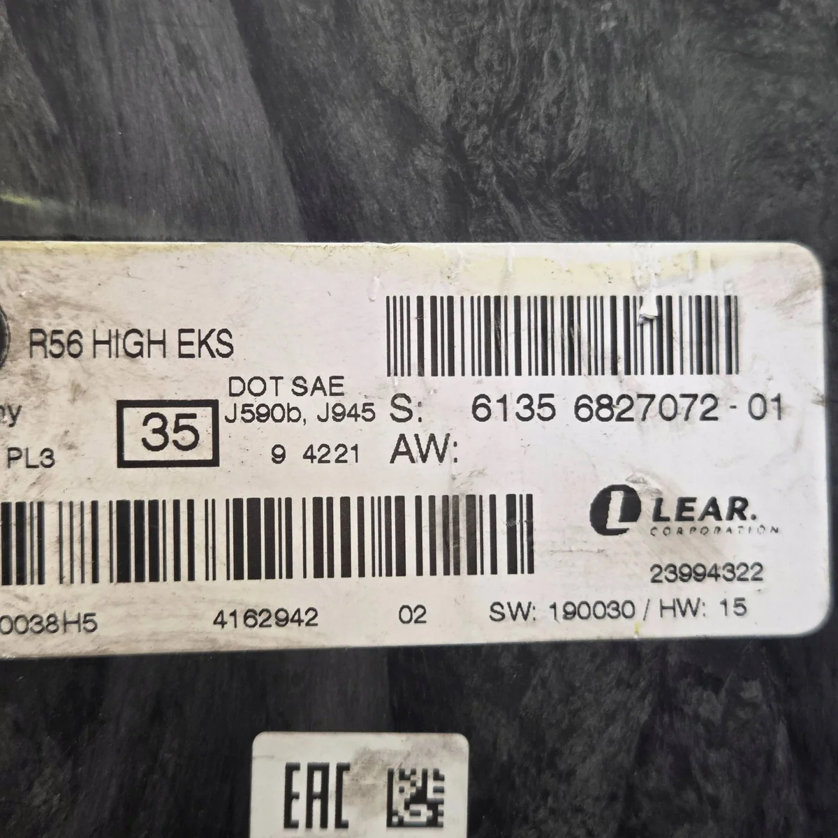 Mini R60 Computer Module 6827072 Used image 3