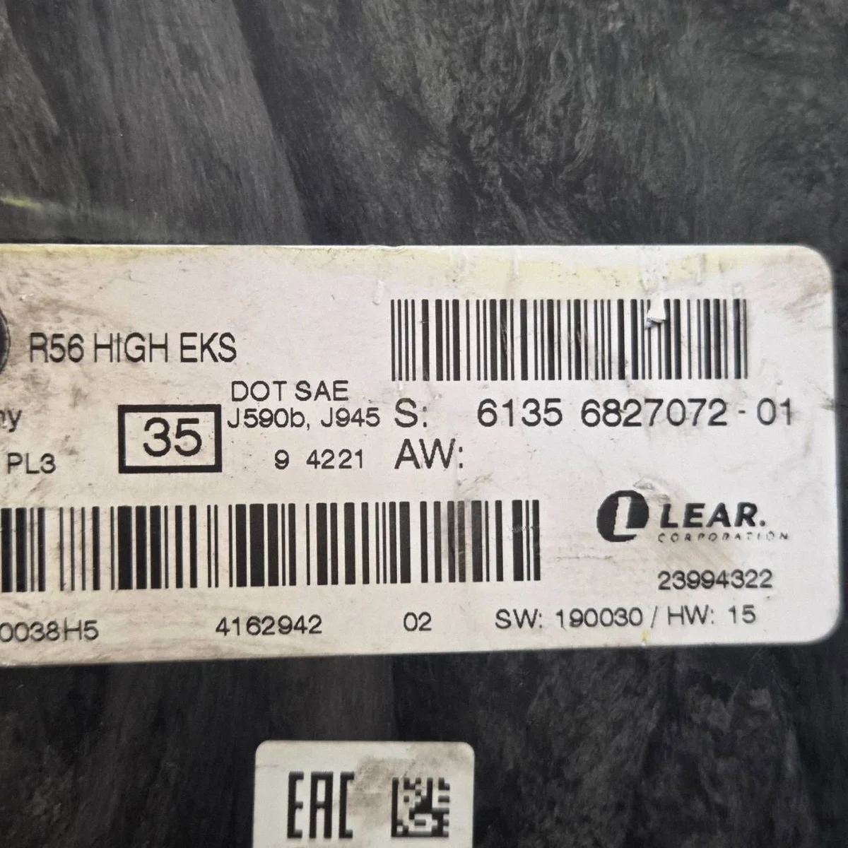 Mini R60 Computer Module 6827072 Used image 5
