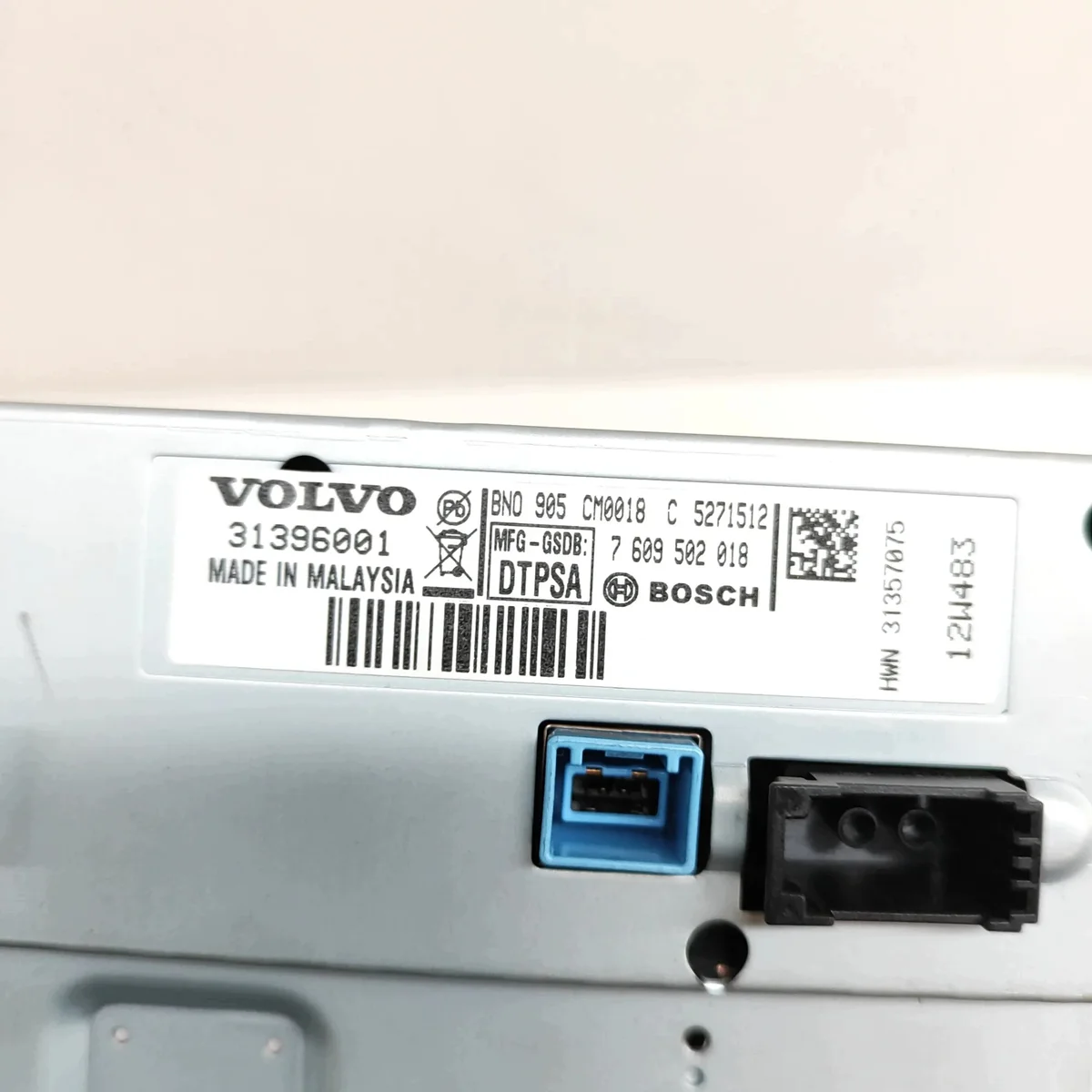 Écran GPS Volvo S60 II 7609502018 image 3