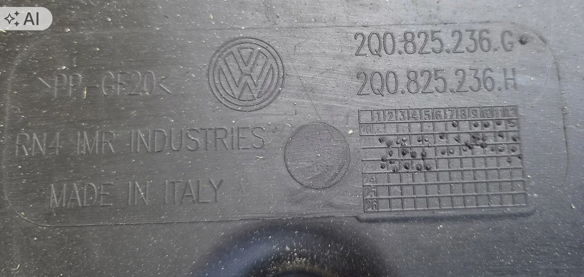 Placa Proteção Motor VW Skoda Seat Audi 2Q0825236G image 4