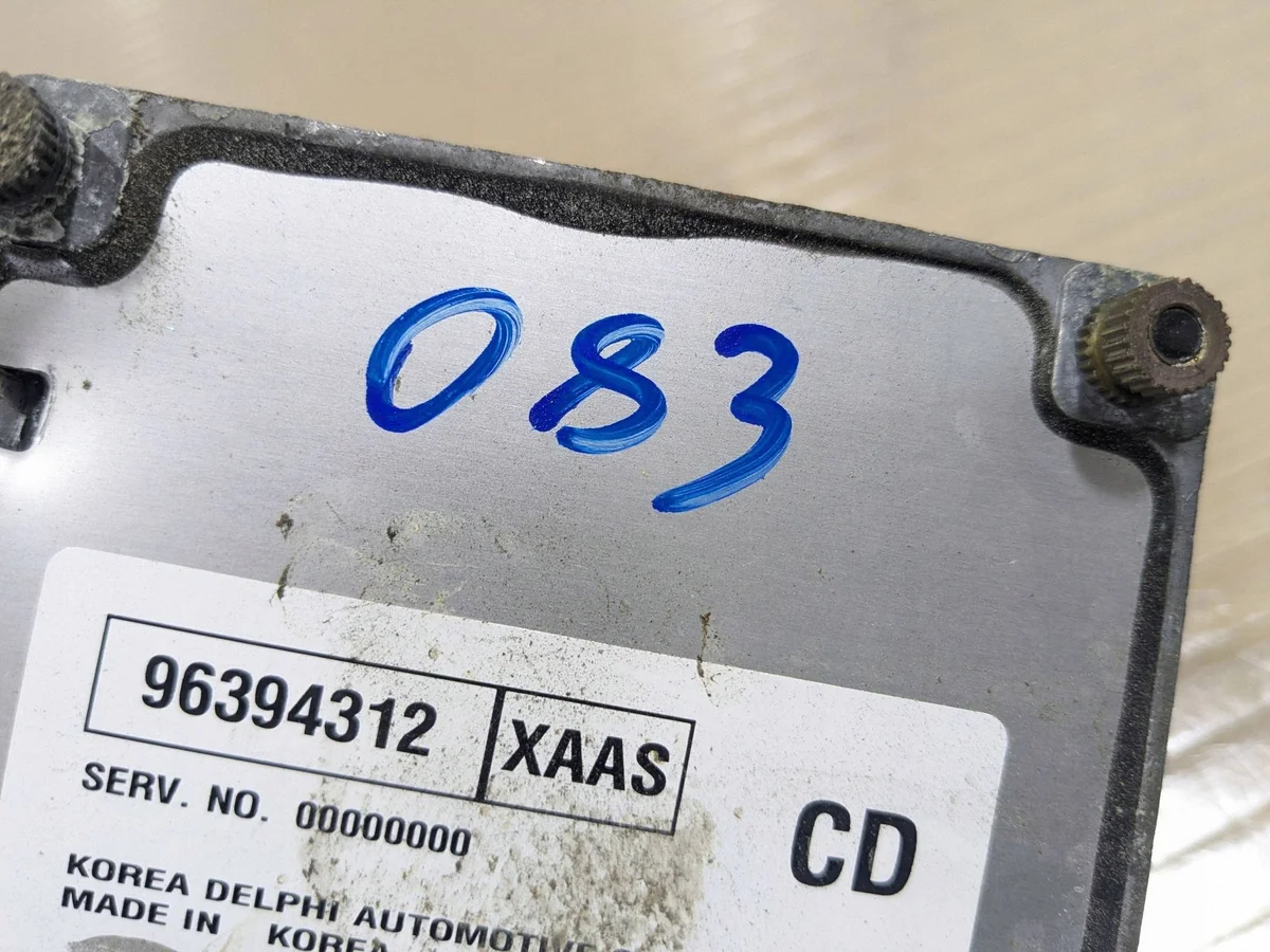 Unité de contrôle moteur Daewoo 96394312 image 6