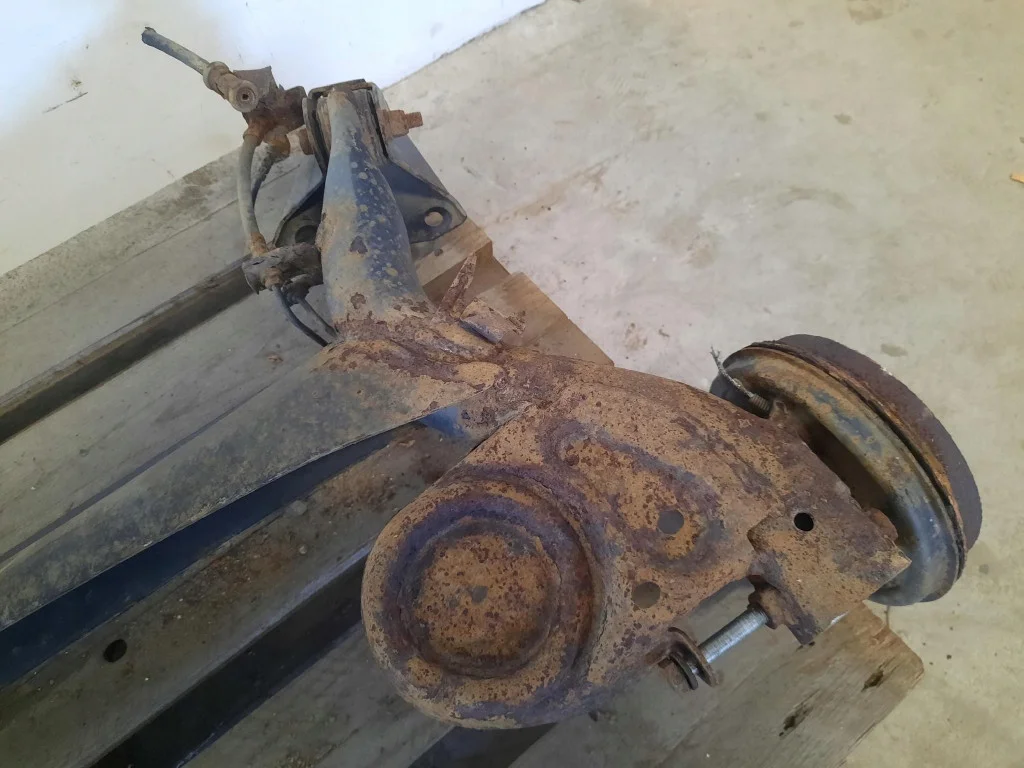 Fiat Panda II Hinterachsträger gebraucht W-19026- image 10