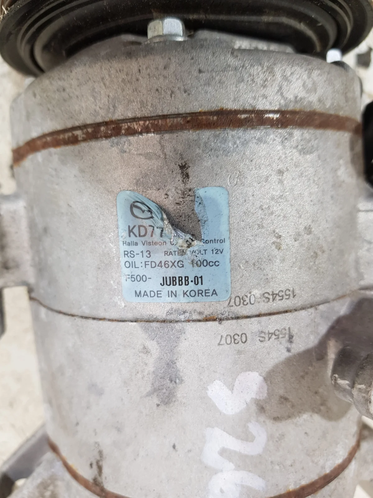 Compressor Ar Condicionado Mazda 6 GJ CX5 image 7