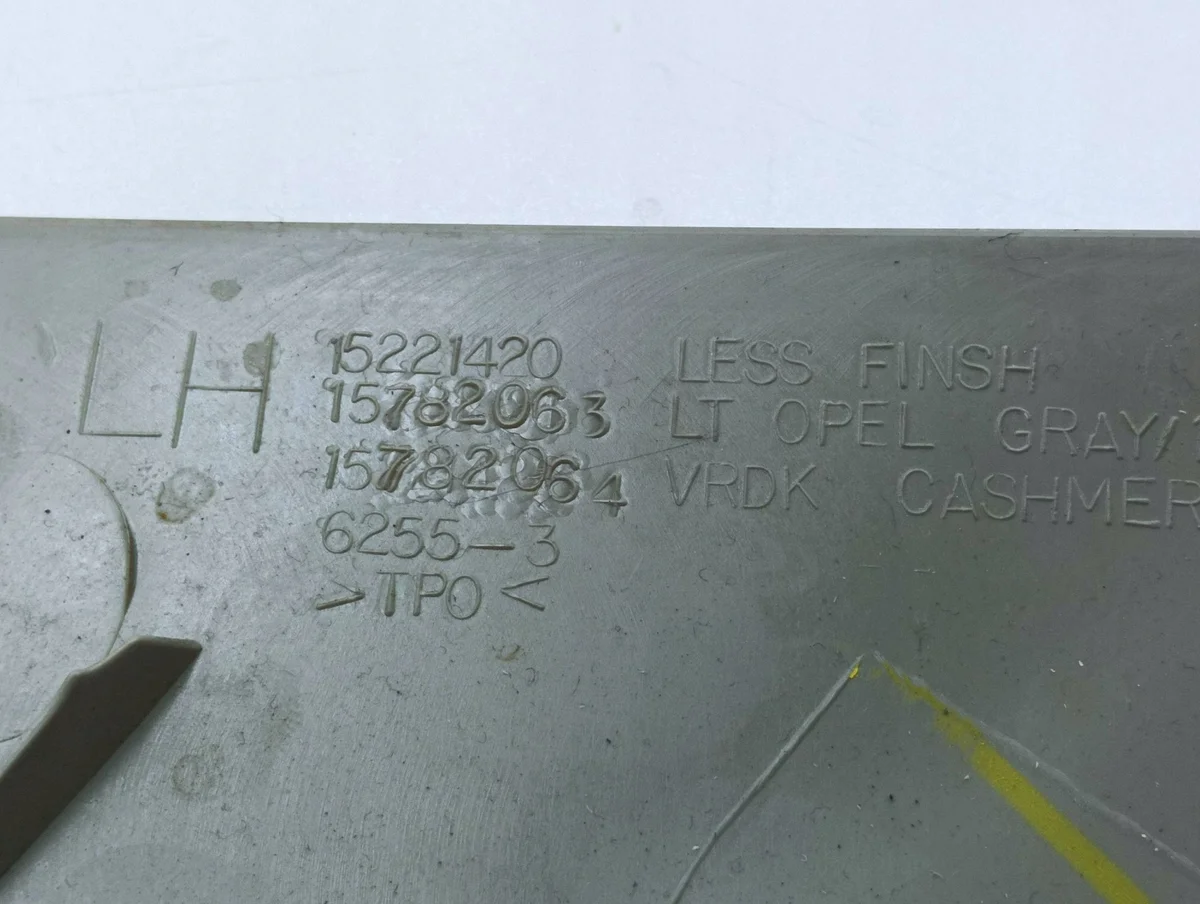 Saab 9-7X 2006 Front Windshield Pillar Trim Left image 9