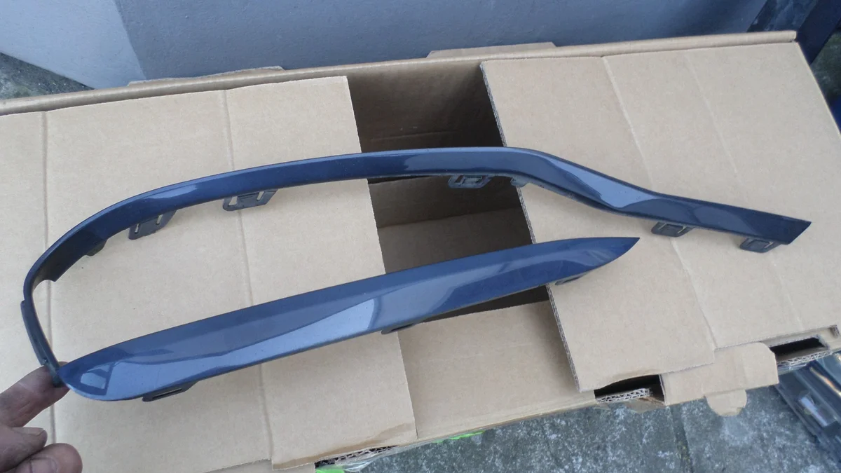 BMW 3 F30 F31 LCI Listello Paraurti Anteriore Sinistro