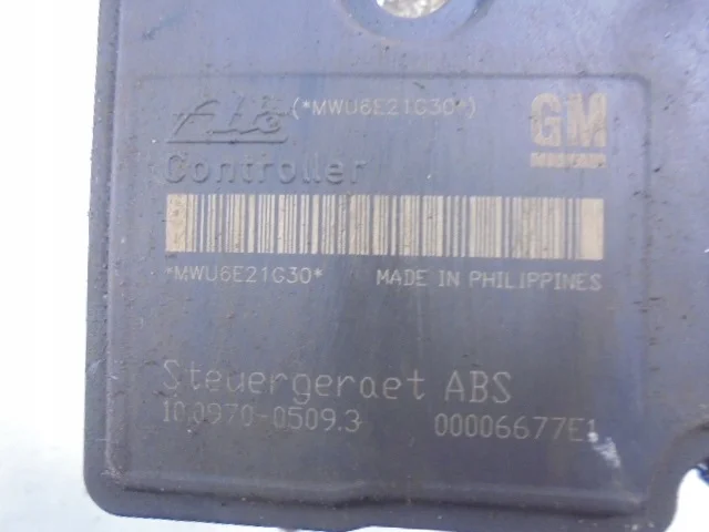ABS Pumpe OPEL ASTRA H 13157576 gebraucht image 7