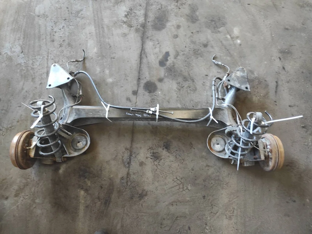 Asse posteriore Fiat Panda II tamburi ABS