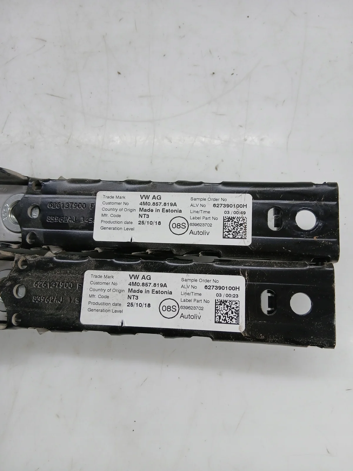 Mocowanie pasa Skoda Superb III 4M0857819A