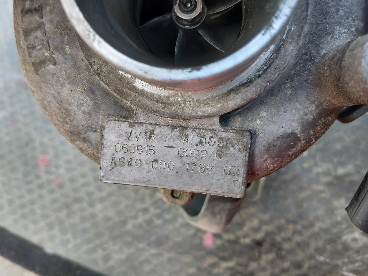 Turbolader Mercedes A-Klasse W169 W245 2.0 CDI image 7