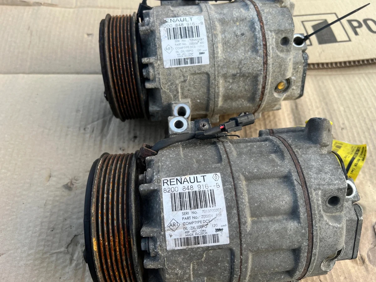 Opel Vivaro AC Compressor 8200848916B image 3