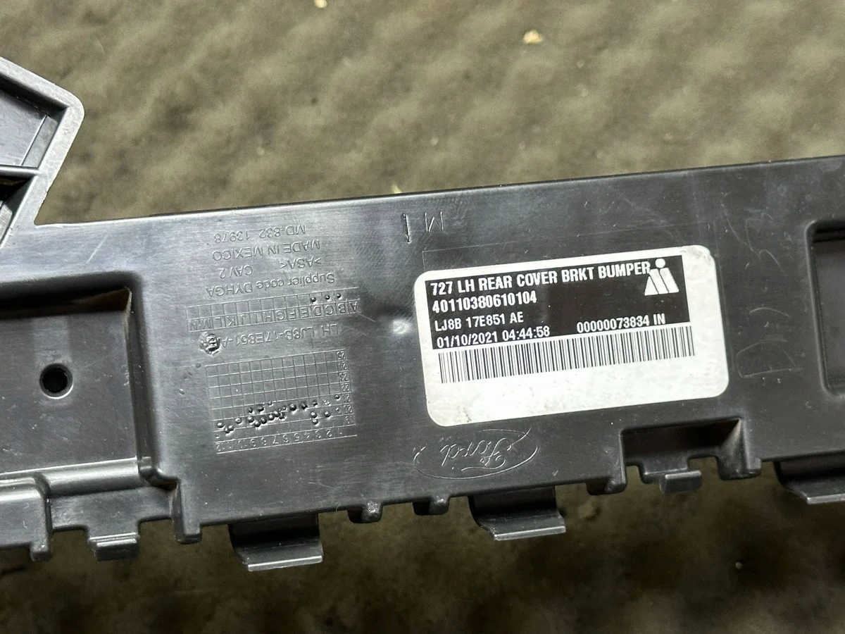Ford Mustang Mach-E Bumper Corner Bracket LJ8B17E851AEVAR image 5