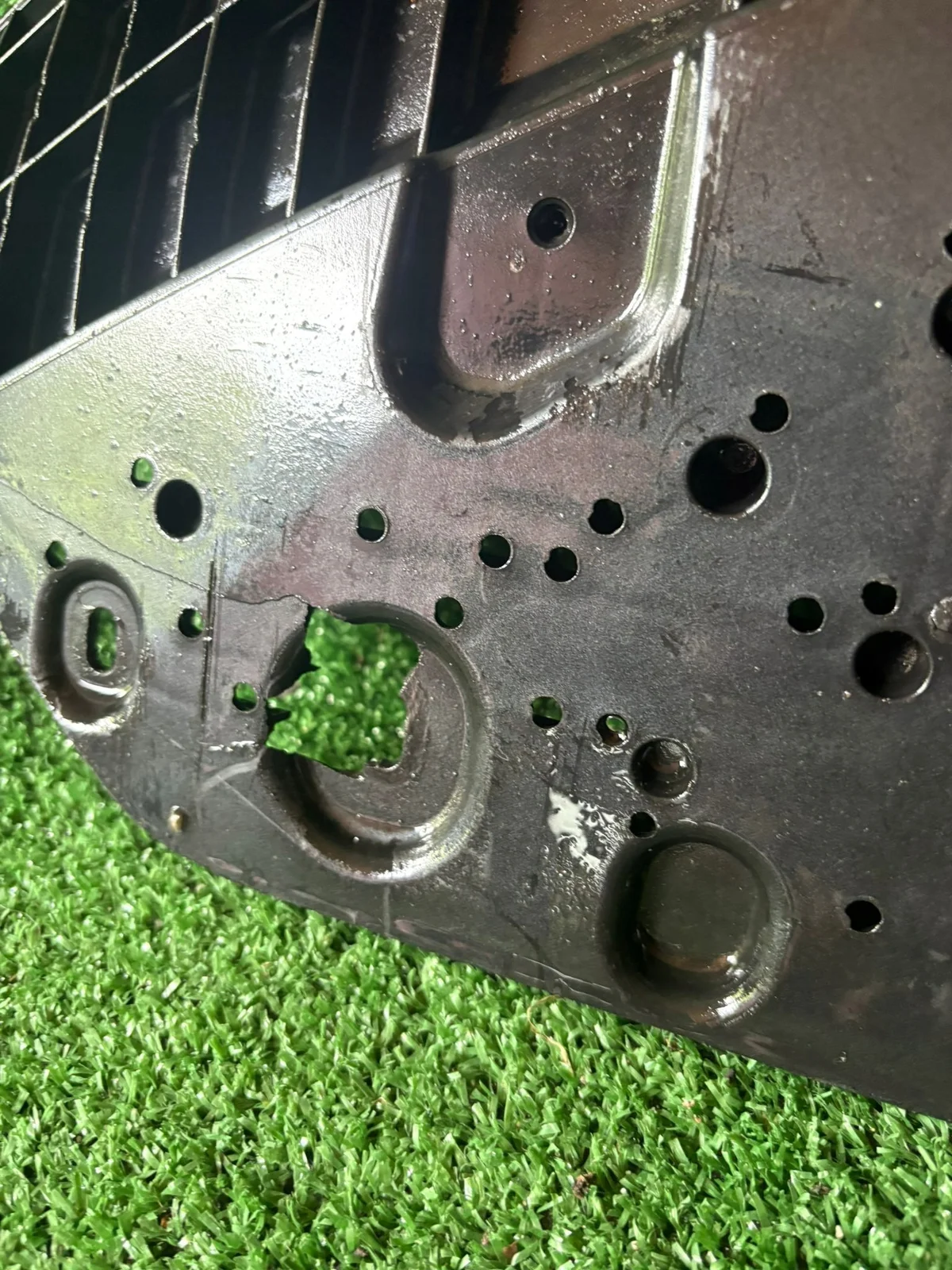 Audi A4 B9 8W0 LIFT Placa Proteção Parachoque image 5