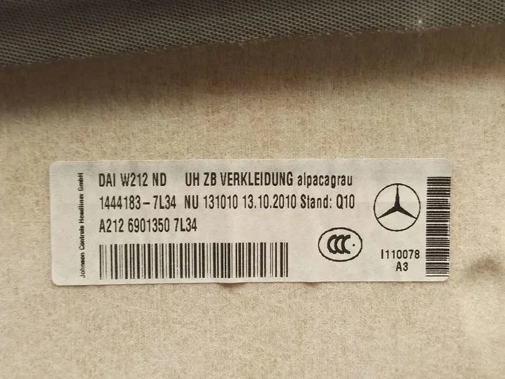 Mercedes W212 Podsufitka A2126901350 image 9