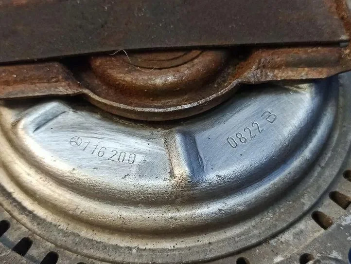 Mercedes W126 S-Klasse Ventilator 1162051906 image 6