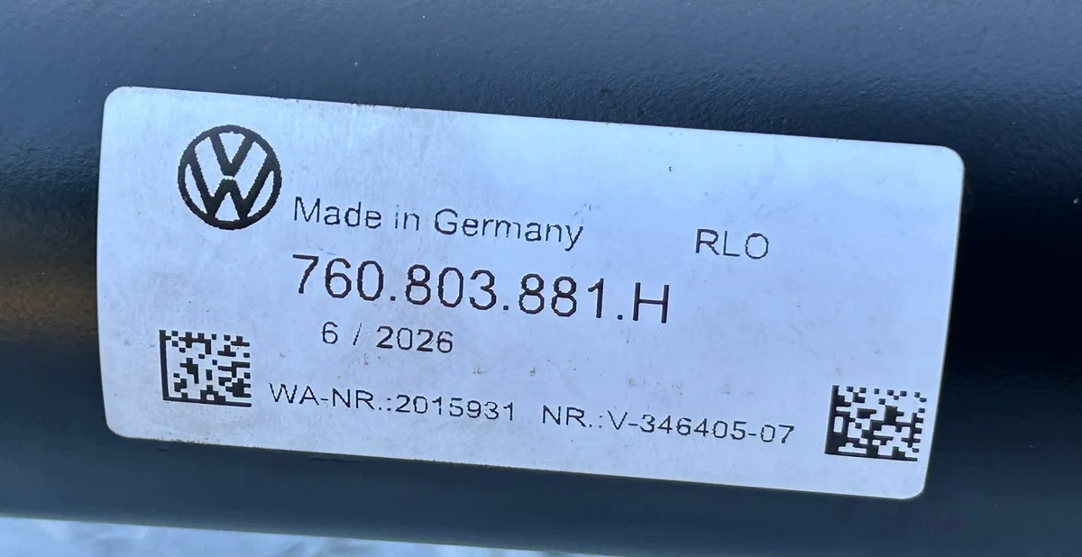 Anhängerkupplung VW Touareg III 760803881H image 5