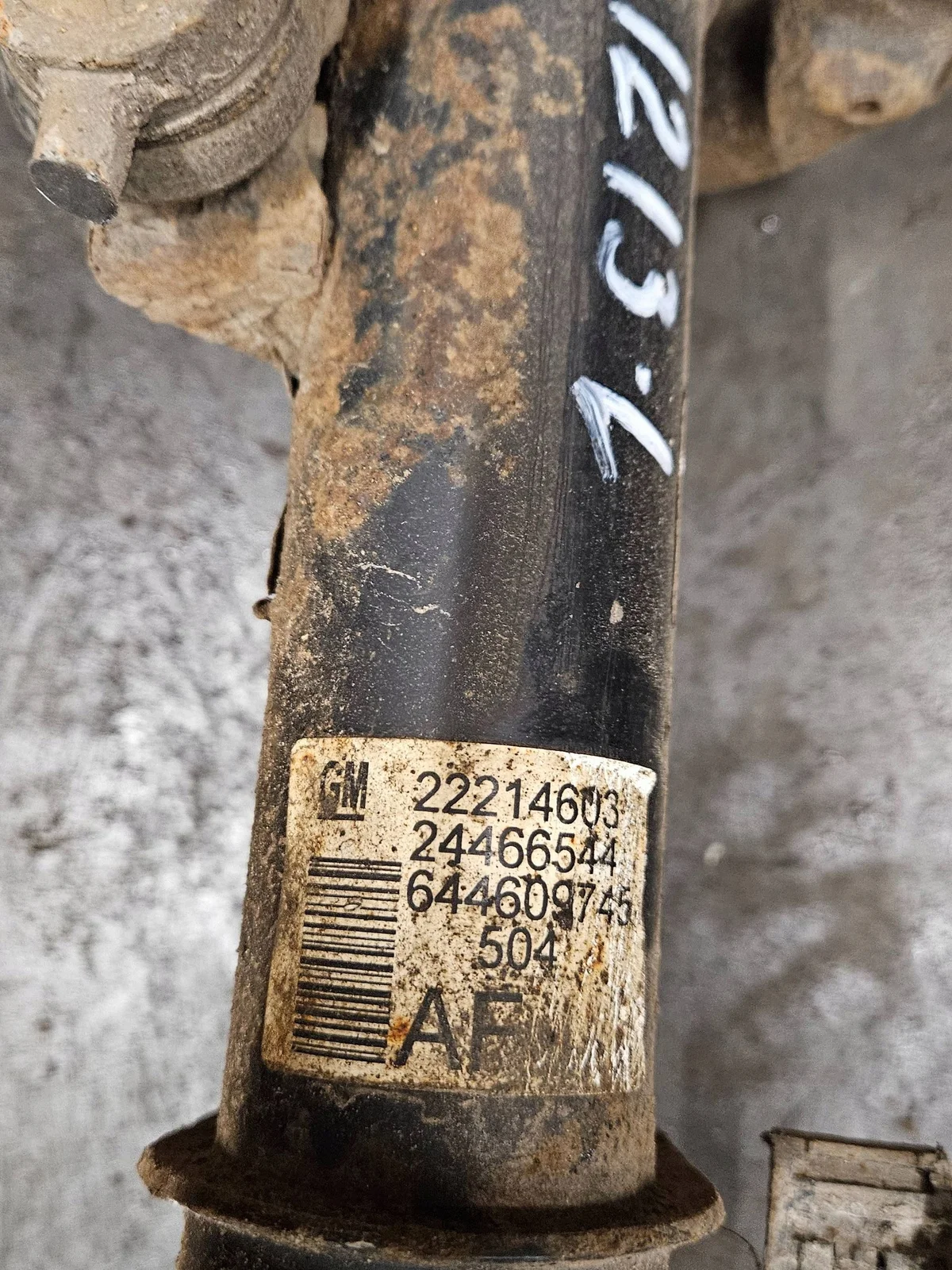 Used Front Spring Strut Right Opel Astra H image 5