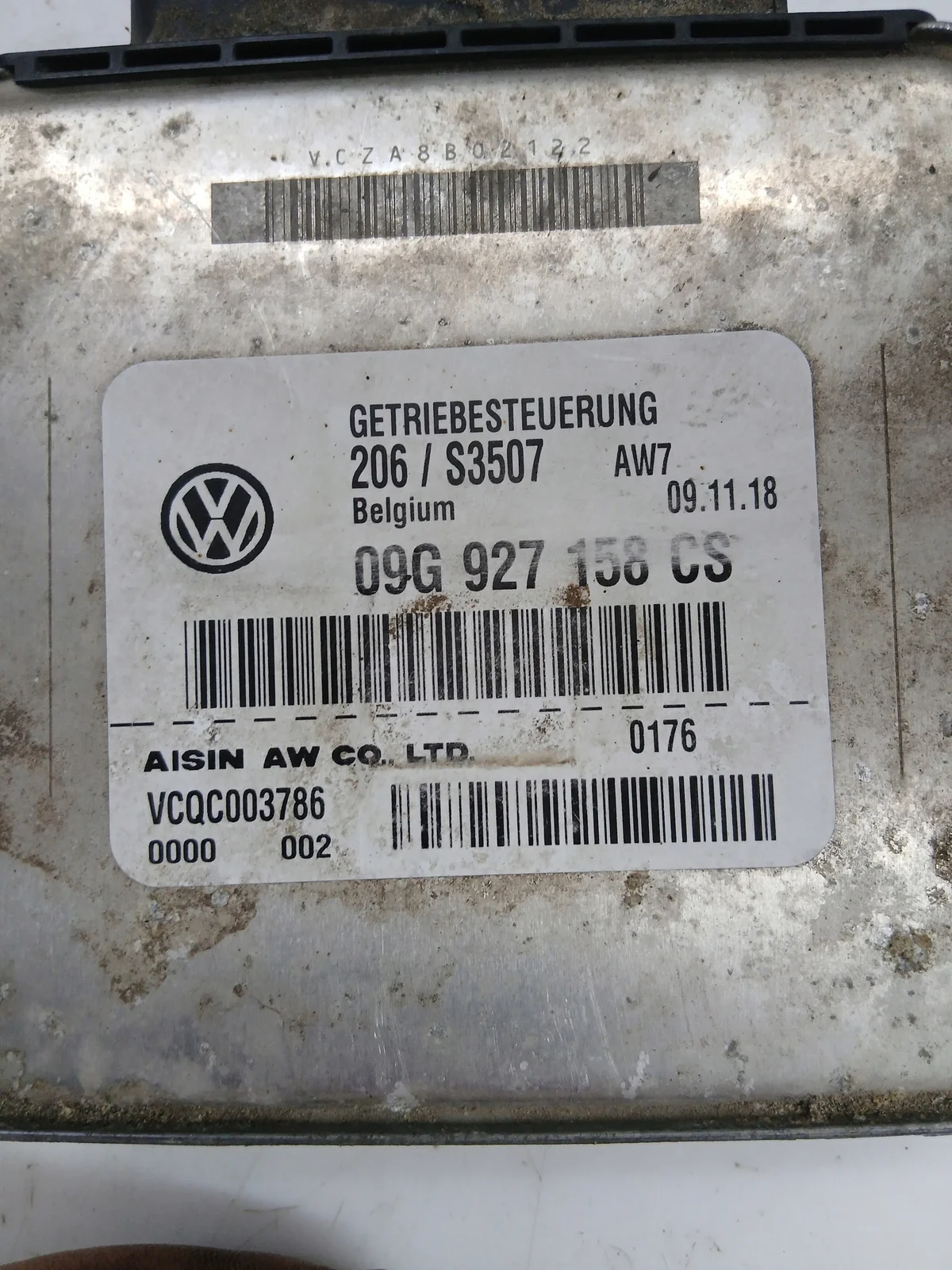 Boîtier de commande boîte auto Vw Crafter 09G927158CS image 3