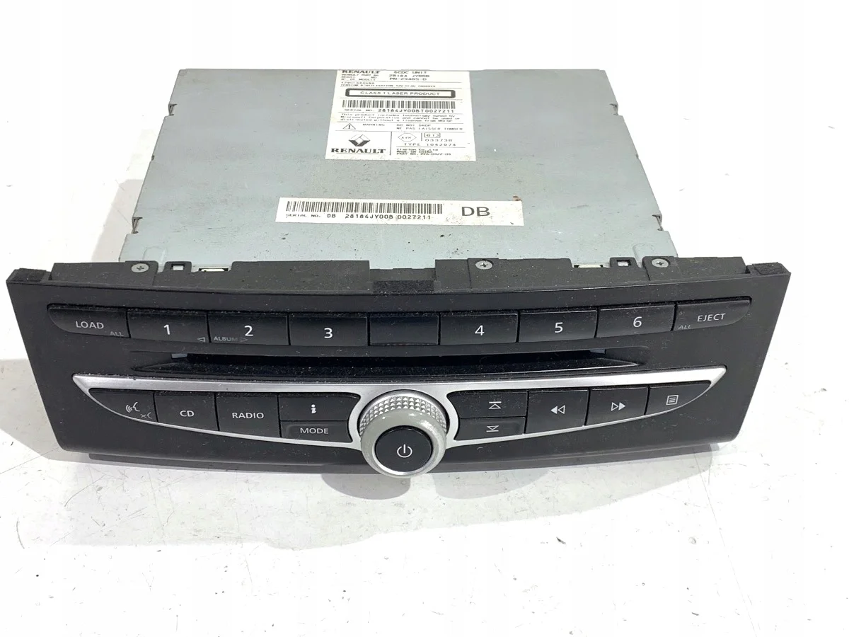 Radio Renault Koleos I 28184JY00B Usato