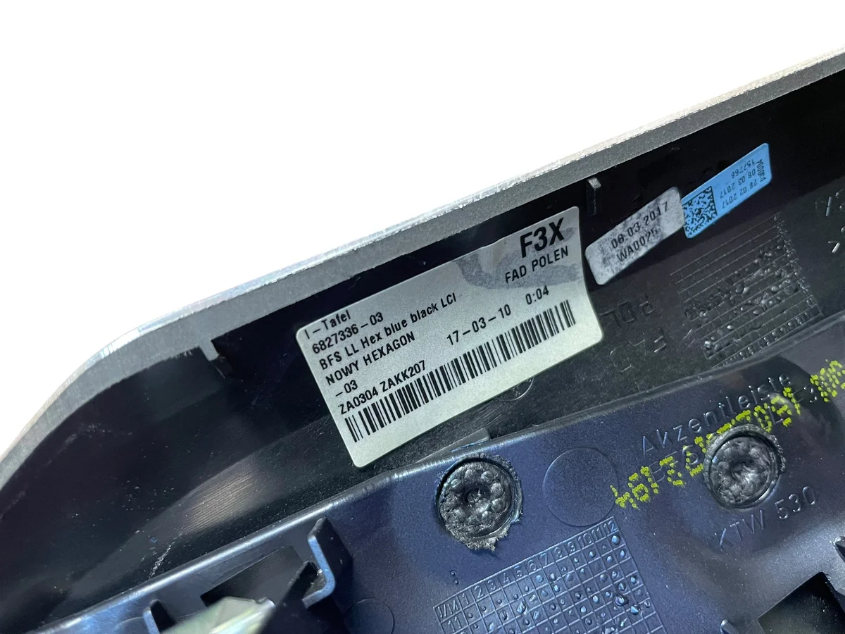 Dekor Klimaanlage BMW F30 F32 F33 F36 gebraucht image 7