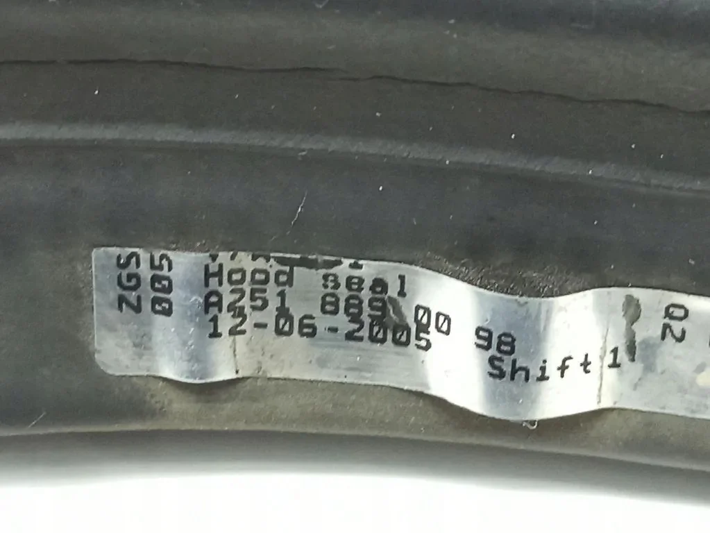Joint couvercle moteur Mercedes W251 A2518890098 image 6
