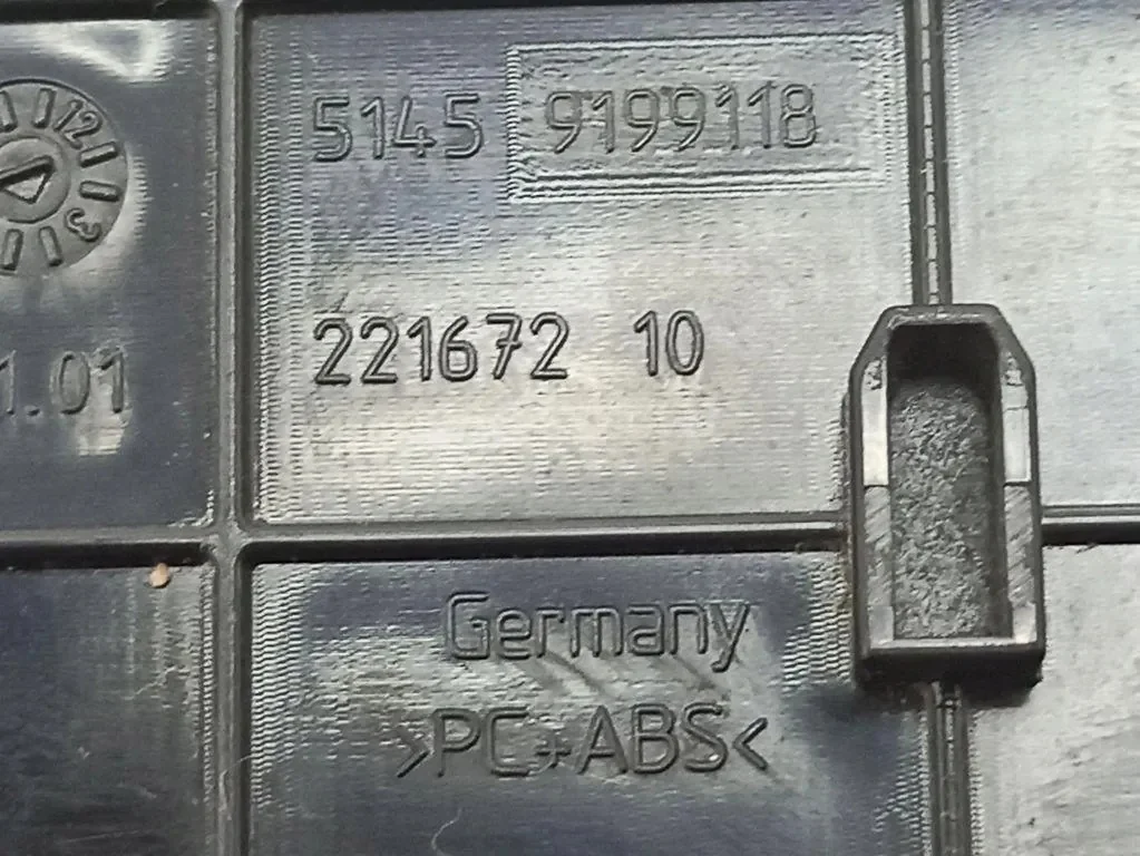 Compartimento BMW 5 GT F07 919911811 image 4