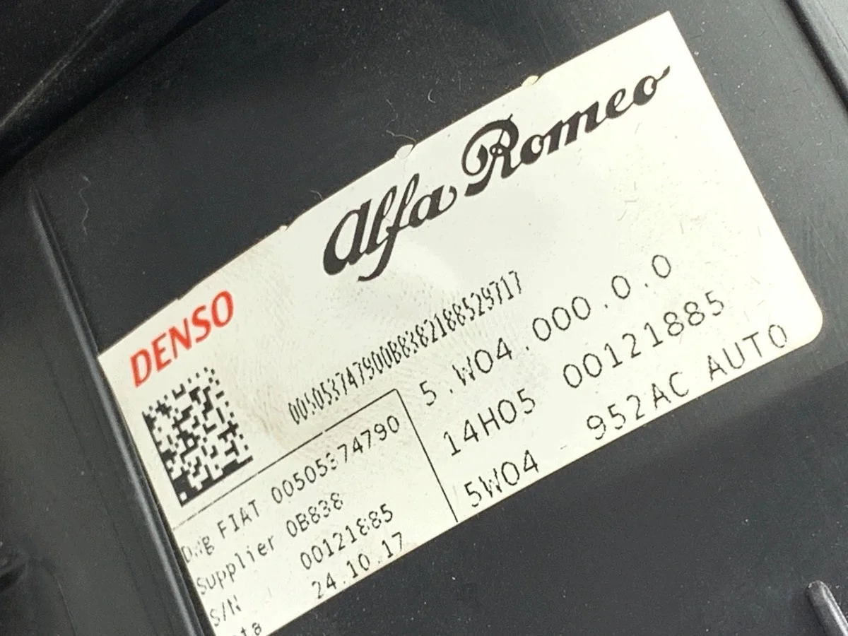 Heizung Kombi Alfa Romeo Giulia Gebraucht image 7