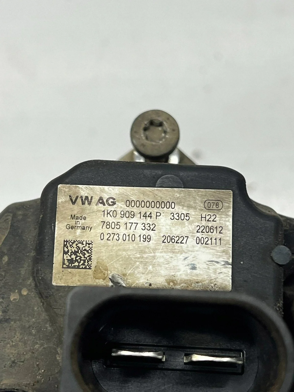 Servomoteur crémaillère 1K0909144P Audi VW image 5