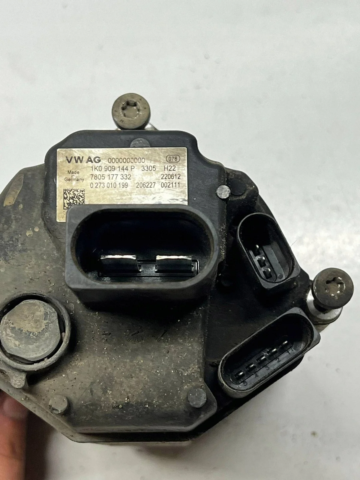 Servomoteur crémaillère 1K0909144P Audi VW image 6