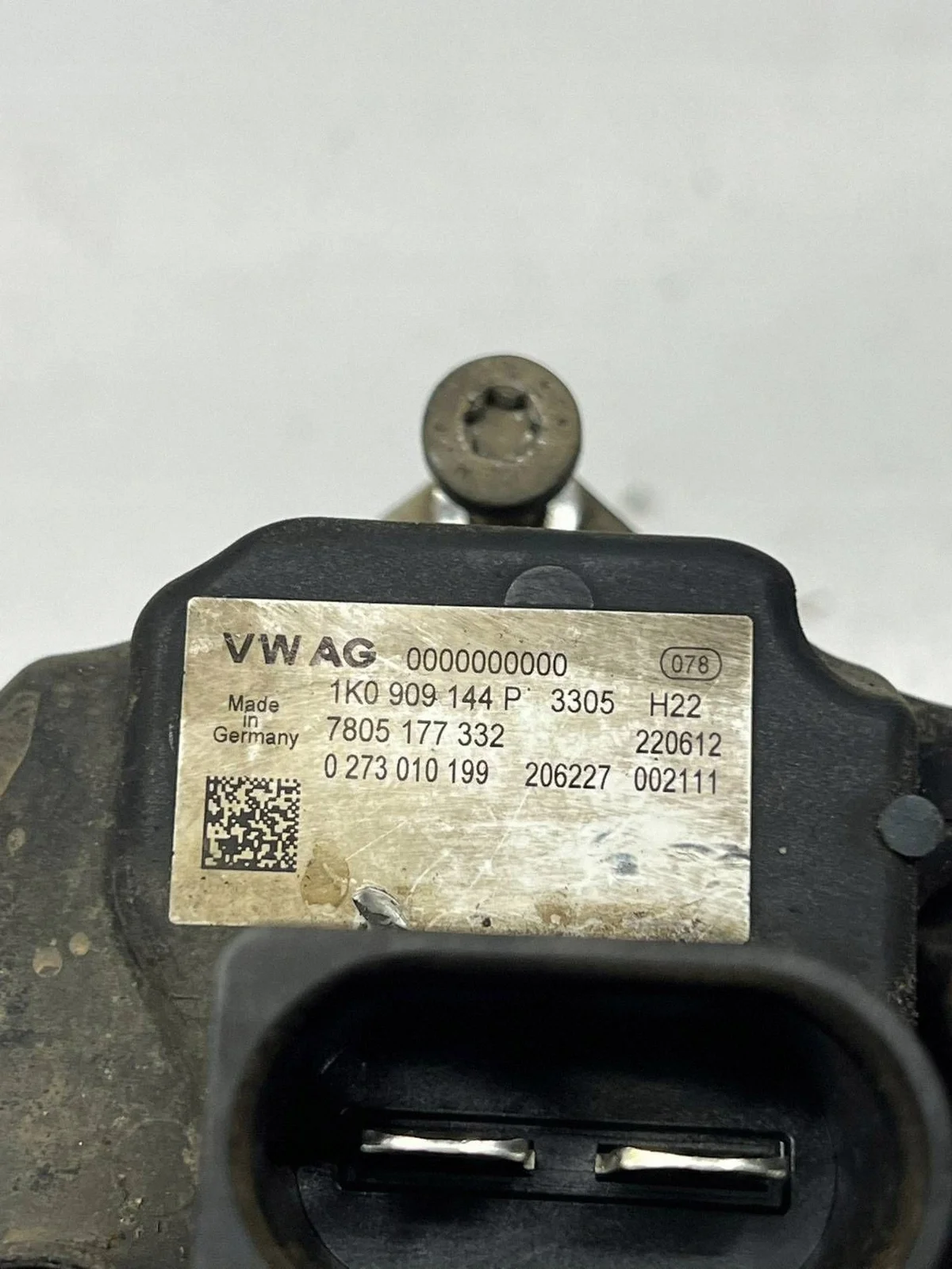 Servomoteur crémaillère 1K0909144P Audi VW image 7